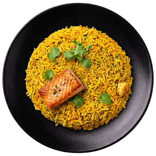Salmon Biryani