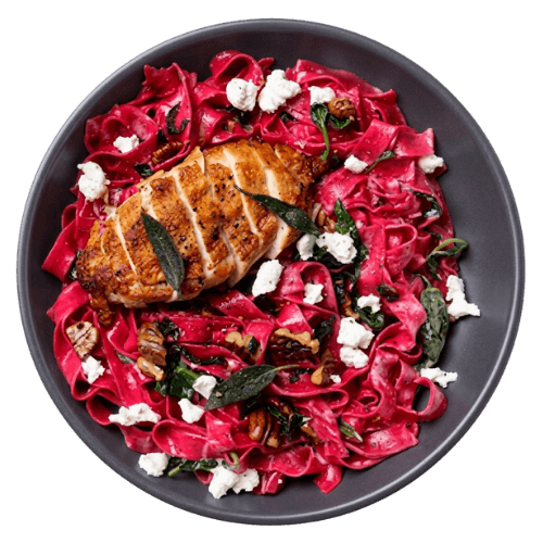 Chicken Beetroot Pasta